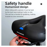 Rockbros AQ-6090B bicycle saddle - black and blue