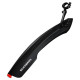 Rockbros DNB8001 mudguard with red LED light - black