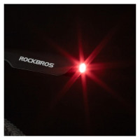 Rockbros DNB8001 mudguard with red LED light - black