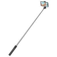 Wozinsky Selfie stick WHS1Y telescopic tripod 1m with phone holder - black