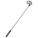 Wozinsky Selfie stick WHS1Y telescopic tripod 1m with phone holder - black