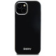 Dkny Etui DKNY Liquid Silicone Small Metal Logo MagSafe na iPhone 15 / 14 / 13 - czarne