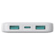 Joyroom Powerbank Joyroom JR-PBF12 10000mAh 2.4A 2x USB-A 1x USB-C - white