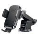 3Mk Protection 3mk Drive & Charge car phone holder for grille/window/cockpit with inductive charger - black