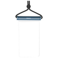 Baseus AquaGlide BS-PC030 case, waterproof IPX8, with cylindrical clasp - blue