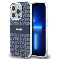 Dkny IML Mono & Stripe MagSafe case for iPhone 15 Pro Max - blue