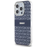 Dkny IML Mono & Stripe MagSafe case for iPhone 15 Pro Max - blue