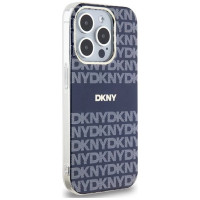 Dkny IML Mono & Stripe MagSafe case for iPhone 15 Pro Max - blue