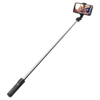 Tech-Protect L02S Bluetooth selfie stick with tripod up to 72cm - black