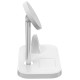 Tech-Protect QI15W-A22 MagSafe inductive charger with 3in1 MagSafe stand for smartphone / Apple Watch / AirPods - white