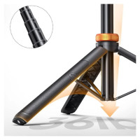 Tech-Protect L03S Bluetooth selfie stick with remote control, tripod up to 148cm and head 180 - black