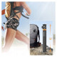 Tech-Protect L03S Bluetooth selfie stick with remote control, tripod up to 148cm and head 180 - black