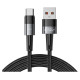 Tech-Protect UltraBoost USB-C / USB-C 66W 6A 2m Cable - Gray