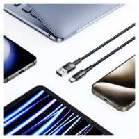 Tech-Protect UltraBoost USB-C / USB-C 66W 6A 2m Cable - Gray