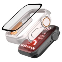 Tech-Protect Defense360 Case for Apple Watch 7 / 8 / 9 (45mm) - Black/Orange