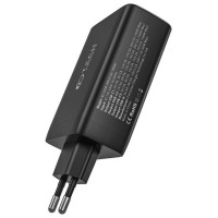 Tech-Protect NC100W-GAN charger GaN 3x USB-C PD 100W / USB-A QC 3.0 - white