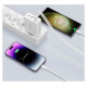 Tech-Protect NC100W-GAN charger GaN 3x USB-C PD 100W / USB-A QC 3.0 - white