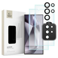 Tech-Protect Supreme Set for Samsung Galaxy S24 Ultra 2x tempered glass for display / tempered glass for camera