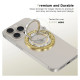 Tech-Protect MMR200 magnetic holder / ring with MagSafe - gold with crystals