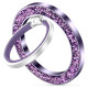 Tech-Protect MMR200 magnetic holder / ring with MagSafe - purple with crystals