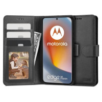 Tech-Protect Wallet Case for Motorola Edge 50 Fusion 5G - Black