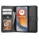 Tech-Protect Wallet Case for Motorola Edge 50 Fusion 5G - Black
