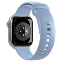Puro Icon Silicone Strap for Apple Watch 38 / 40 / 41 mm - Light Blue (2 pcs.)