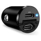 Puro Elektrik Puro Mini 30W Power Delivery 2 x USB-C Car Charger - Black