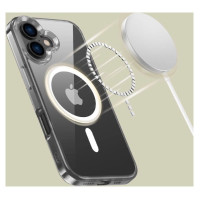 Tech-Protect FlexAir Hybrid MagSafe iPhone 16 Case - Clear