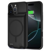 Tech-Protect PowerCase MagSafe Case with 7000mAh Powerbank for iPhone 16 Pro - Black
