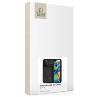 Tech-Protect PowerCase MagSafe Case with 7000mAh Powerbank for iPhone 16 Pro - Black