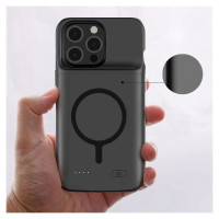 Tech-Protect PowerCase MagSafe Case with 7000mAh Powerbank for iPhone 16 Pro - Black
