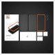 Tech-Protect Supreme Set tempered glass for iPhone 16 - transparent (3 pcs.)