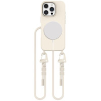 Tech-Protect MagNecklace MagSafe iPhone 16 Pro Case - Beige