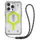 UAG Pathfinder Clear Magsafe Bundle Case with Lanyard for iPhone 16 Pro - Green