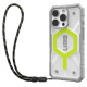 UAG Pathfinder Clear Magsafe Bundle Case with Lanyard for iPhone 16 Pro - Green
