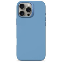 Decoded AntiMicrobial Silicone Backcover Case with MagSafe for iPhone 16 Pro Max - Blue