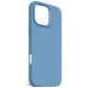 Decoded AntiMicrobial Silicone Backcover Case with MagSafe for iPhone 16 Pro Max - Blue