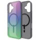 Zagg Milan Snap Case with MagSafe for iPhone 16 - Green/Purple