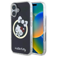 Hello Kitty IML Fun bow Magsafe iPhone 16 Case - Black