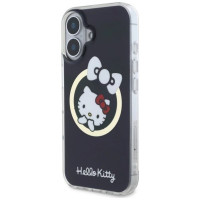 Hello Kitty IML Fun bow Magsafe iPhone 16 Case - Black