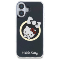 Hello Kitty IML Fun bow Magsafe iPhone 16 Case - Black