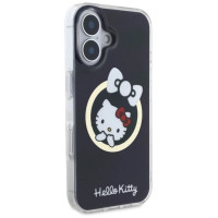 Hello Kitty IML Fun bow Magsafe iPhone 16 Case - Black