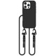 Tech-Protect MagNecklace MagSafe Case with Lanyard for iPhone 16 Pro - Black