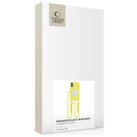 Tech-Protect MagNecklace MagSafe Case with Lanyard for iPhone 16 - Yellow