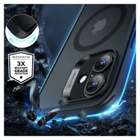ESR Classic Hybrid Halolock MagSafe Case Set + Tempered Glass for iPhone 16 - Semi-Transparent