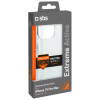 SBS D3O iPhone 15 Pro Max Case - Transparent