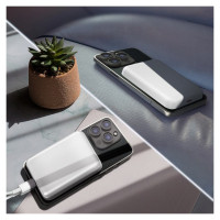 Wozinsky WRW349YWS 10,000 mAh Magnetic Power Bank - White