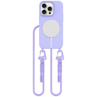 Tech-Protect MagNecklace MagSafe iPhone 15 Pro Case - Lavender