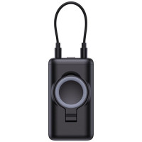 Joyroom JR-W13 5000mAh Wireless Power Bank for Apple Watch + USB-C and Lightning – Black